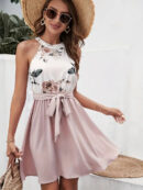Lettice - Robe plissée à imprimé floral