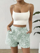 Honora - Short fleuri décontracté et élégant pour femme