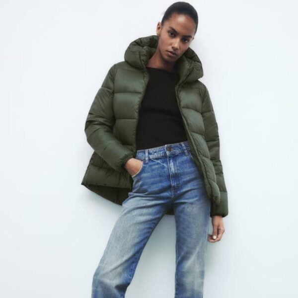 Claire - Veste chaude à la mode avec fermeture éclair – Image 2