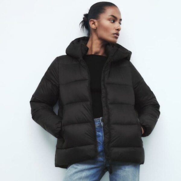Claire - Veste chaude à la mode avec fermeture éclair – Image 4