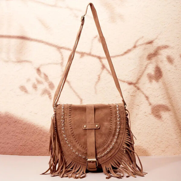Annemarie - Sac à bandoulière avec pompon – Image 7