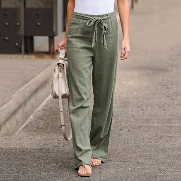 Florence - Pantalon en lin pour femme – Image 3