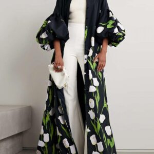 Hazel - Trench-coat fleuri