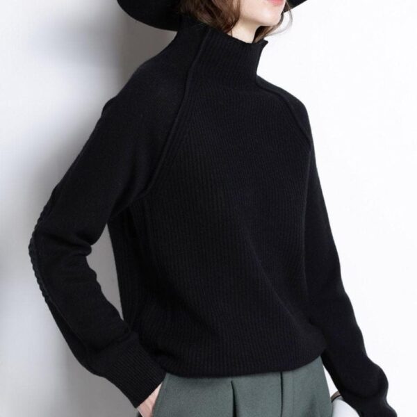 Charlotte - Pull doux à col roulé – Image 4