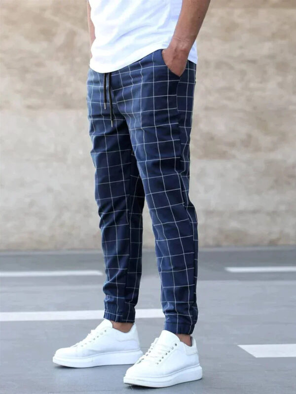 Henry - Pantalon élégant à motif quadrillé – Image 7