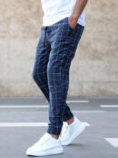 Henry - Pantalon élégant à motif quadrillé