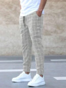 Henry - Pantalon élégant à motif quadrillé