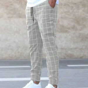 Henry - Pantalon élégant à motif quadrillé