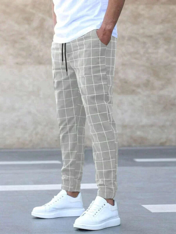 Henry - Pantalon élégant à motif quadrillé