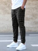 Henry - Pantalon élégant à motif quadrillé