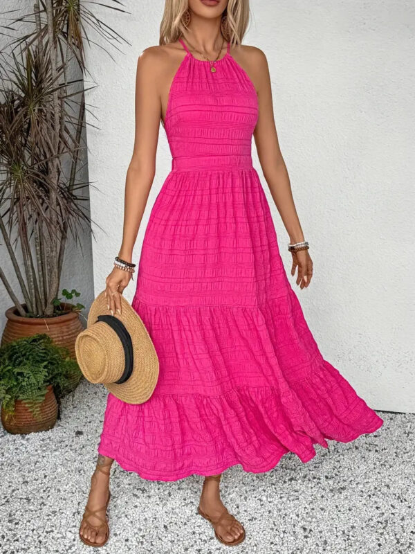 Charlene - Robe d'été chic à bretelles dos nu – Image 5