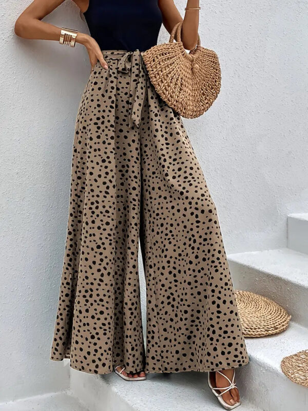 Ida - Wide-leg trousers with elastic waist – Image 3