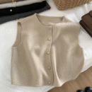 Annabeth – Gilet sans manches tricoté