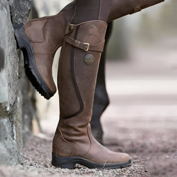 Megan - Bottes en cuir à coupe haute – Image 5