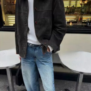 Josea – Veste en daim vintage