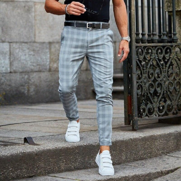 Lucas – pantalon à carreaux tendance pour homme – Image 3