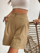 Agatha - Short taille haute à jambes larges
