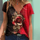 Aurelia - Chemise pour dames avec col en V