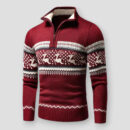 Joralph - Pull en maille demi-zip