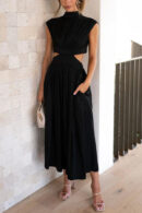 Catharina - Robe longue plissée pour femmes
