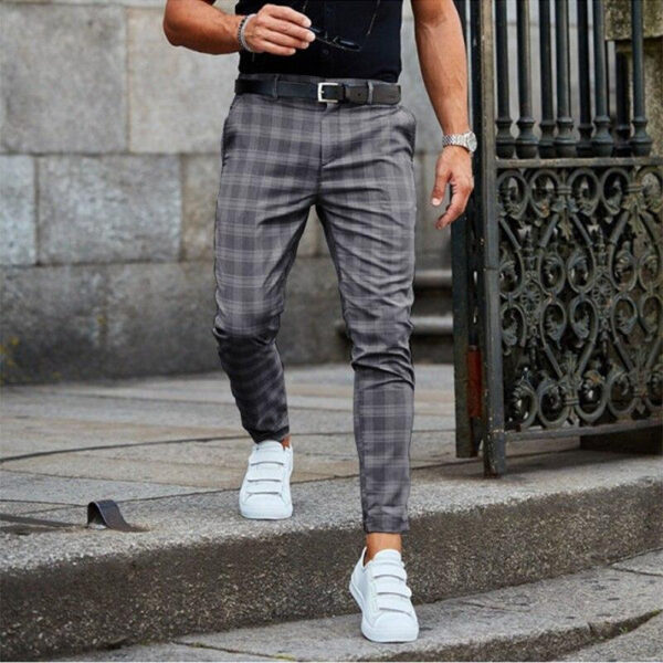 Lucas – pantalon à carreaux tendance pour homme – Image 2