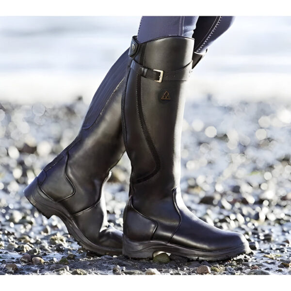 Megan - Bottes en cuir à coupe haute – Image 4