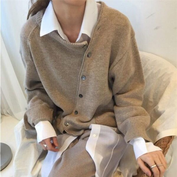Fia - Cardigan Confortable en Cachemire – Image 3