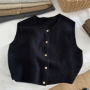 Annabeth – Gilet sans manches tricoté