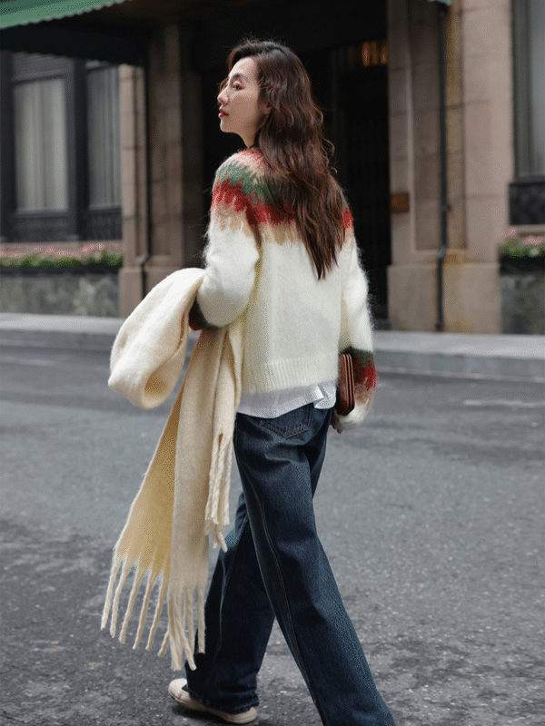 Elizabeth - Pull tricoté d'hiver – Image 4
