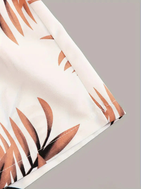 Carra - Short en coton taille haute avec bordure à volants – Image 5