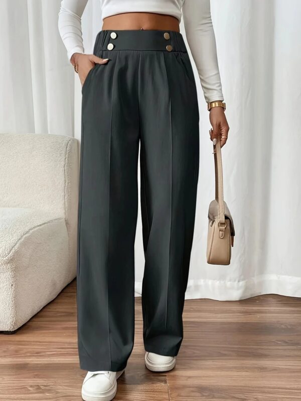 Arvilla - Pantalon droit élégant de style français – Image 3