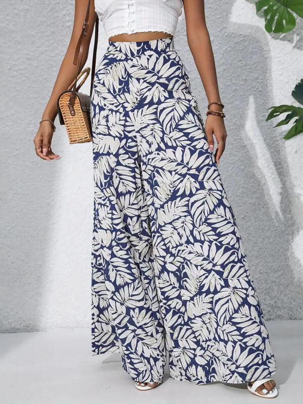 Elsie - Pantalon large imprimé pour femme – Image 3