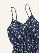 Ardelia - Robe à bretelles spaghetti et col en V à imprimé floral pour femme