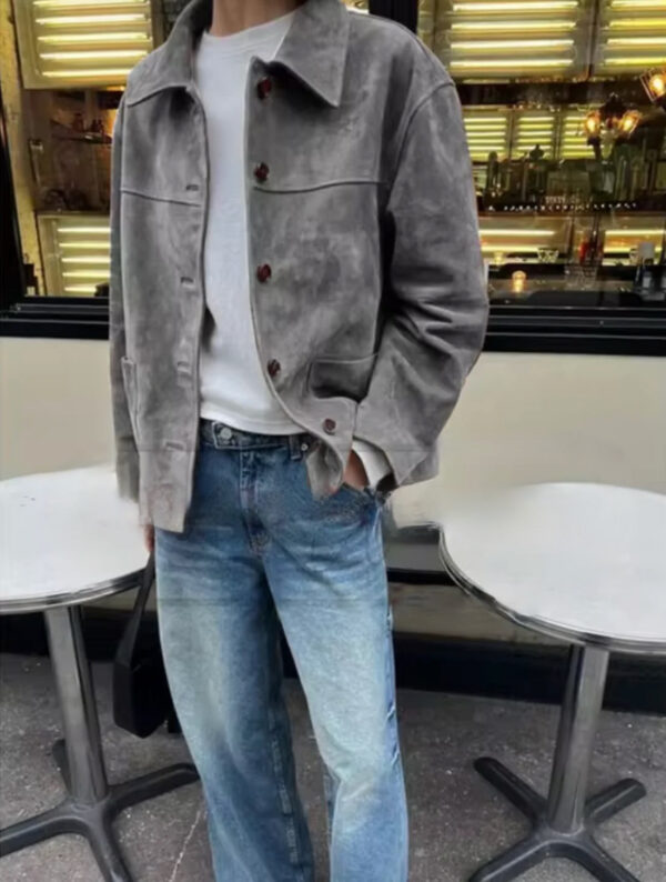 Josea – Veste en daim vintage – Image 3