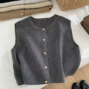 Annabeth – Gilet sans manches tricoté