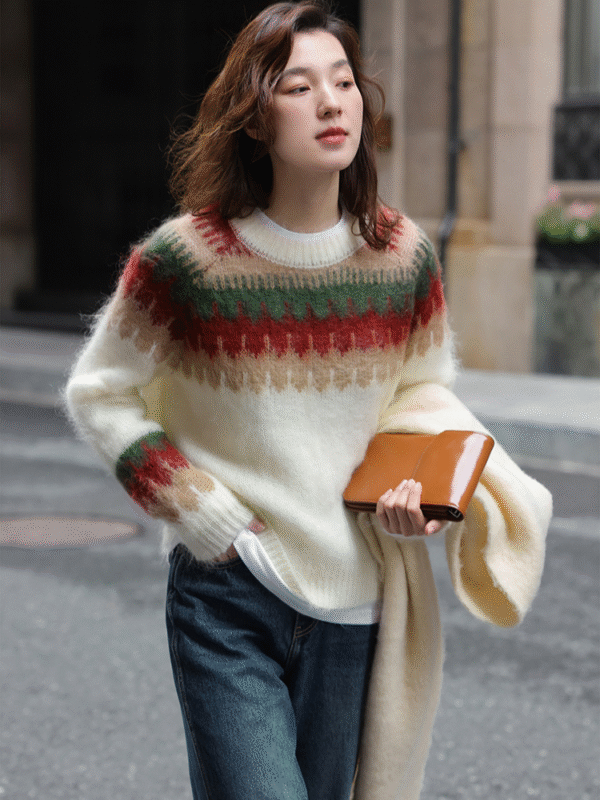 Elizabeth - Pull tricoté d'hiver – Image 5