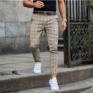 Lucas – pantalon à carreaux tendance pour homme