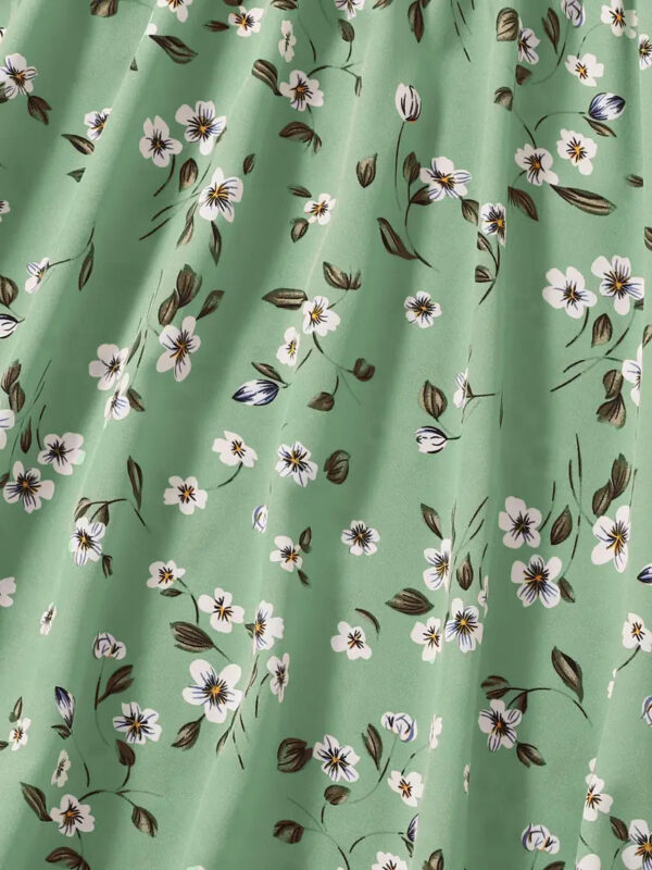 Ardelia - Robe à bretelles spaghetti et col en V à imprimé floral pour femme – Image 4