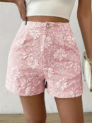 Honora - Short fleuri décontracté et élégant pour femme