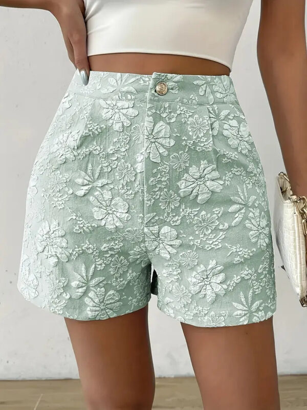 Honora - Short fleuri décontracté et élégant pour femme
