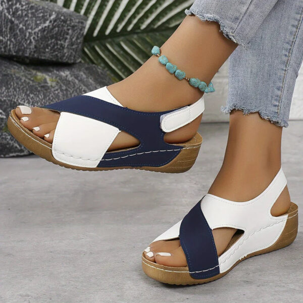 Ayana - Sandales compensées orthopédiques confortables