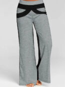 Damaris - Pantalon large avec motif à blocs de couleurs