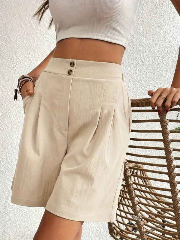 Agatha - Short taille haute à jambes larges