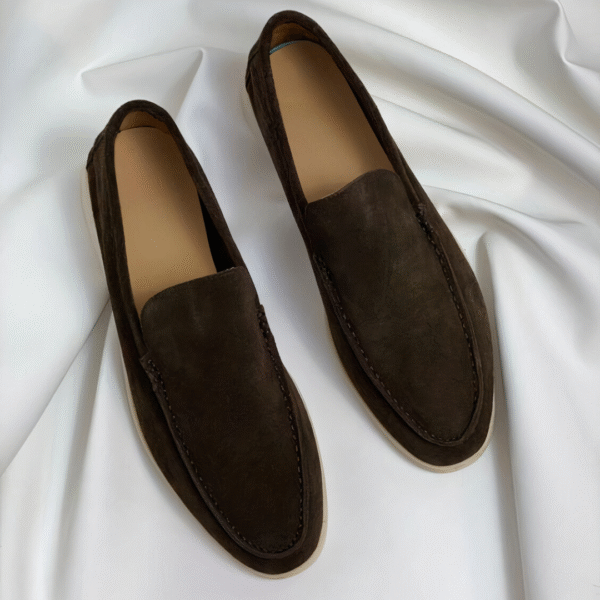 Gio - Mocassins en cuir vintage pour hommes – Image 5
