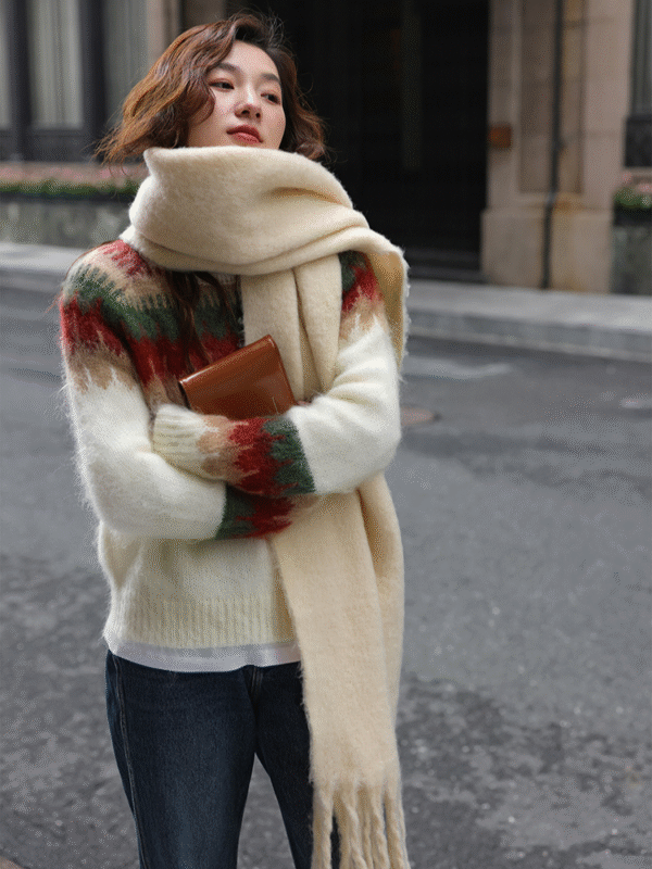 Elizabeth - Pull tricoté d'hiver – Image 2
