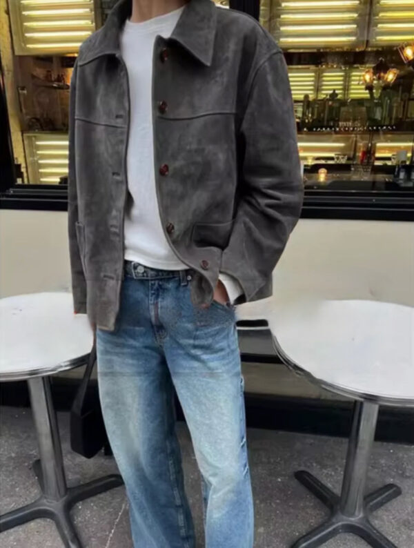 Josea – Veste en daim vintage – Image 4