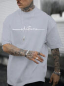 Caleb - T-shirt col rond homme