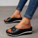 Brianna - Sandale orthopédique avec semelle intérieure souple