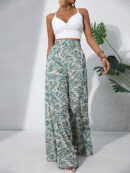 Elsie - Pantalon large imprimé pour femme