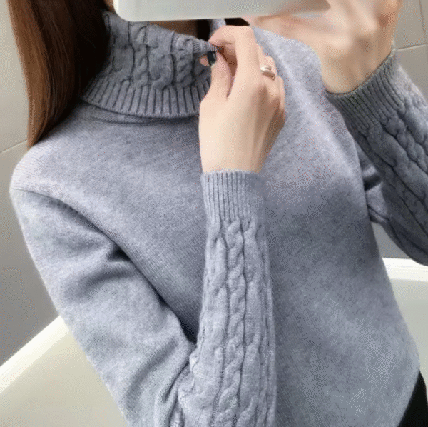 Althea – Pull col roulé en laine – Image 5